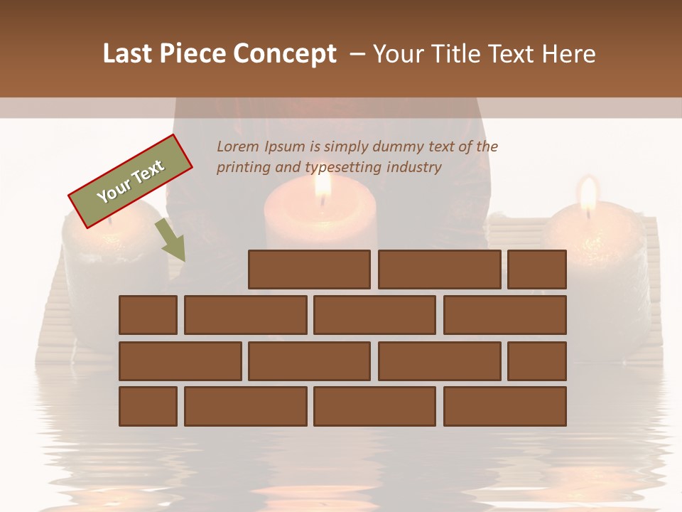 Fire Meditate Spa PowerPoint Template