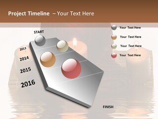 Fire Meditate Spa PowerPoint Template