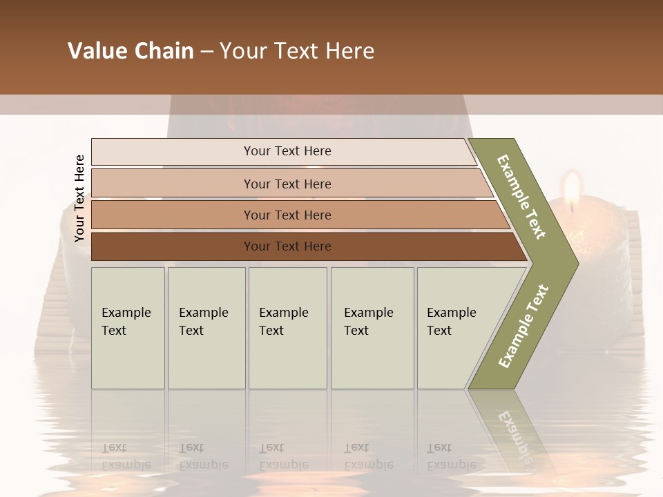 Fire Meditate Spa PowerPoint Template
