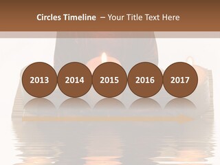 Fire Meditate Spa PowerPoint Template