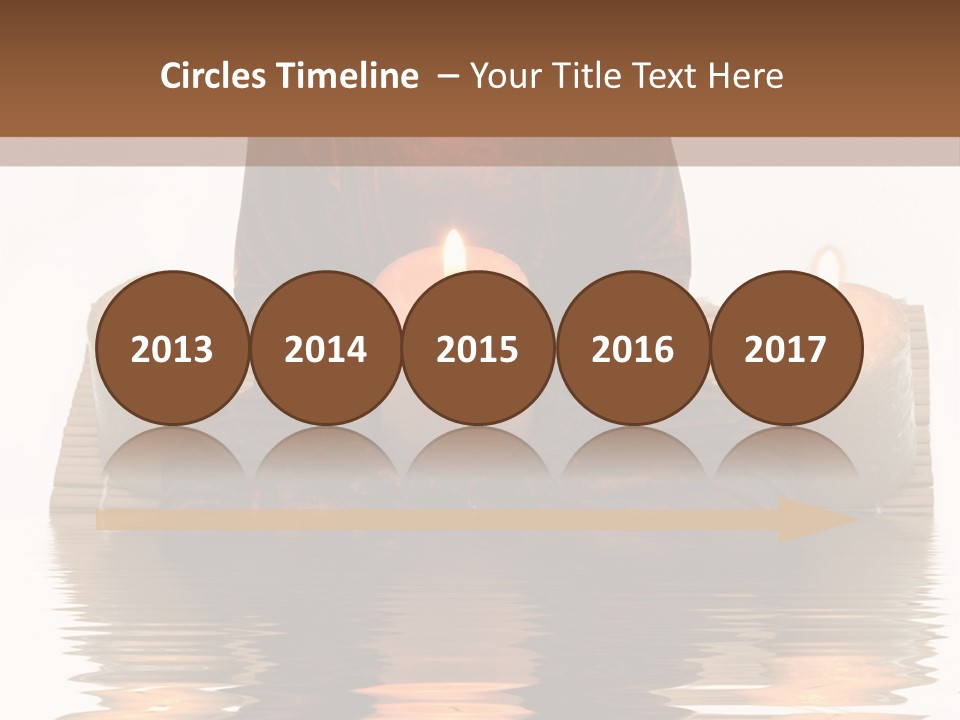 Fire Meditate Spa PowerPoint Template