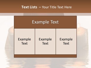 Fire Meditate Spa PowerPoint Template