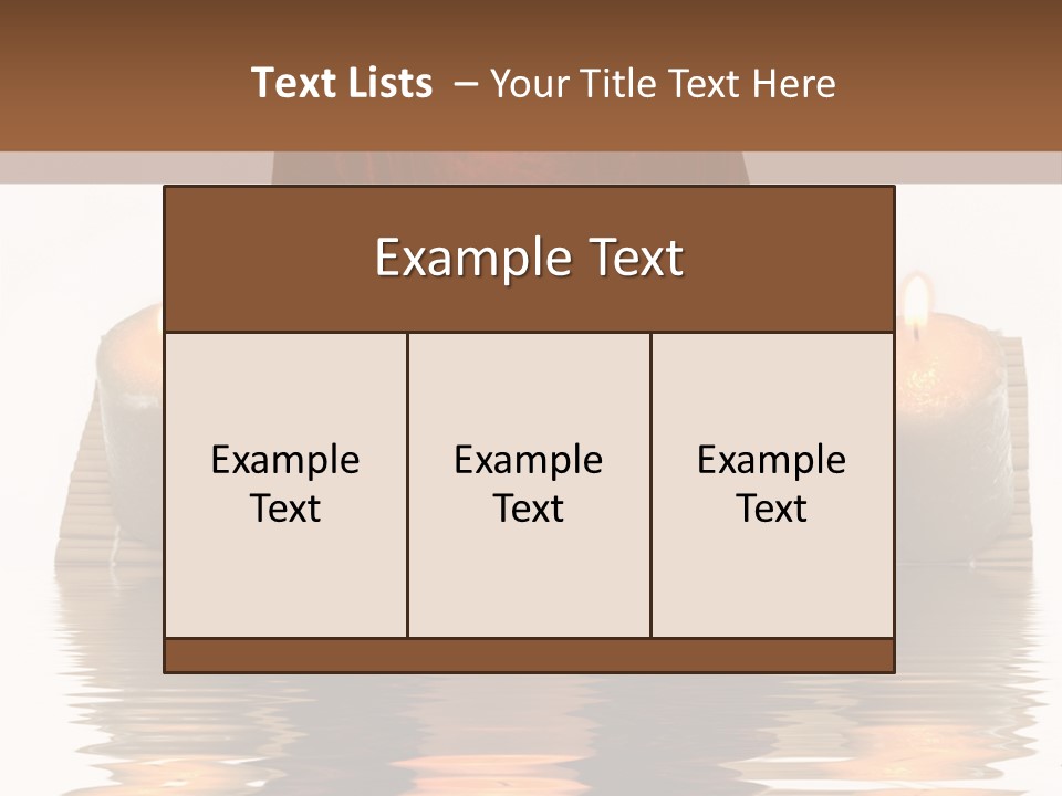 Fire Meditate Spa PowerPoint Template