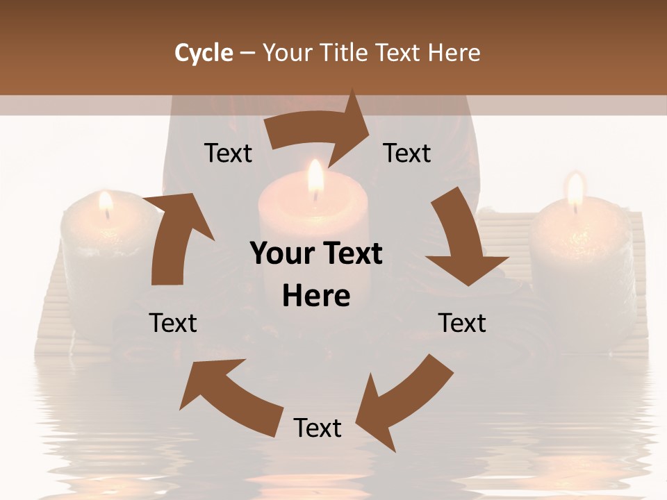 Fire Meditate Spa PowerPoint Template