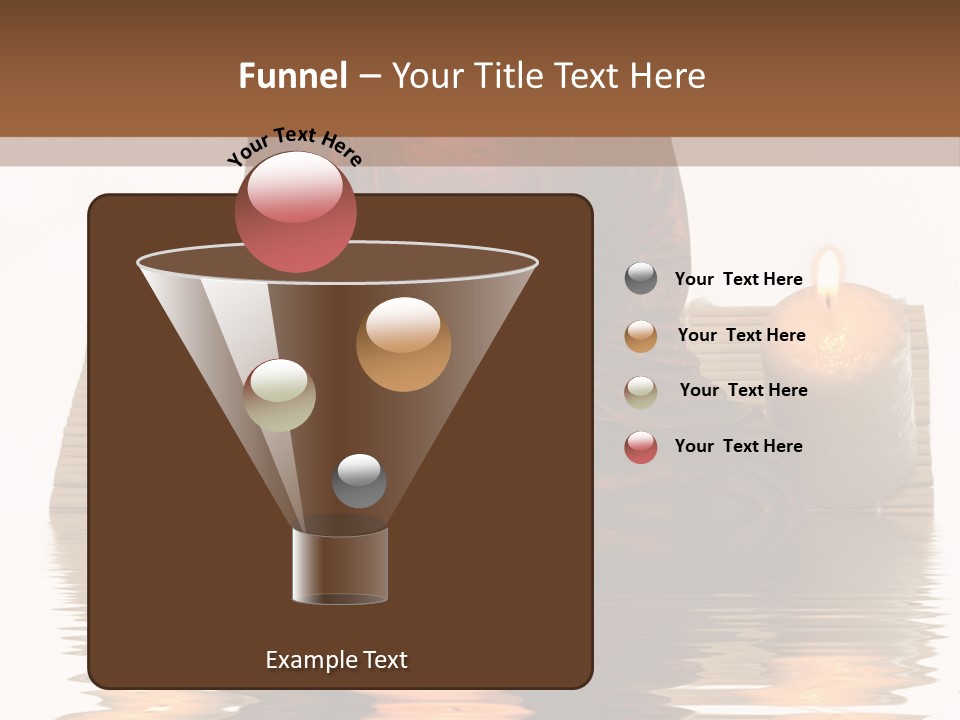 Fire Meditate Spa PowerPoint Template