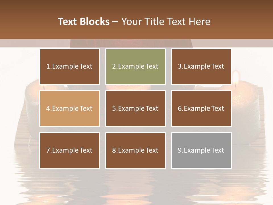 Fire Meditate Spa PowerPoint Template