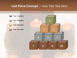 Fire Meditate Spa PowerPoint Template