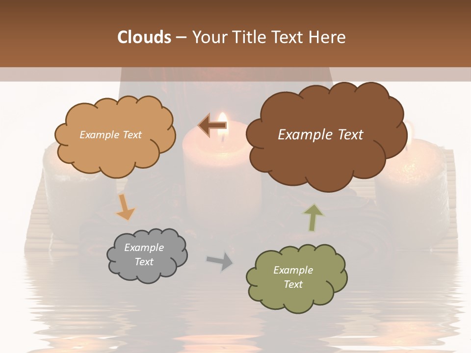 Fire Meditate Spa PowerPoint Template