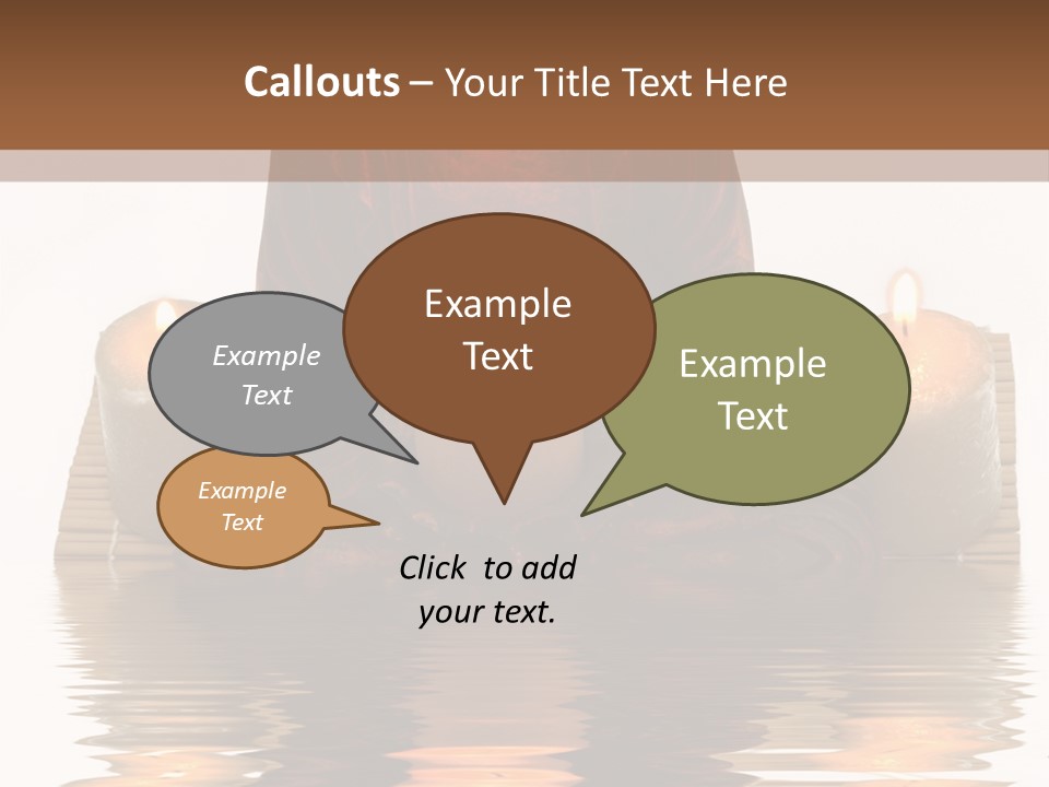 Fire Meditate Spa PowerPoint Template