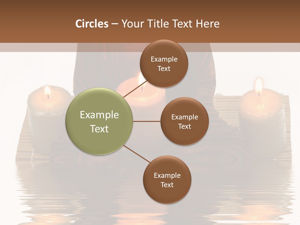 Fire Meditate Spa PowerPoint Template