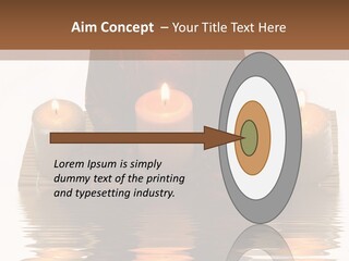 Fire Meditate Spa PowerPoint Template