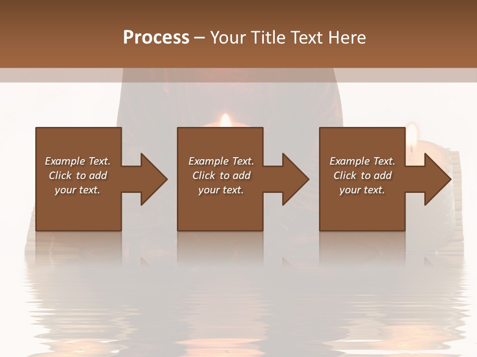 Fire Meditate Spa PowerPoint Template