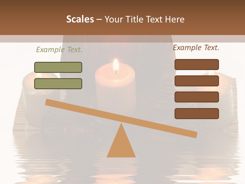 Fire Meditate Spa PowerPoint Template