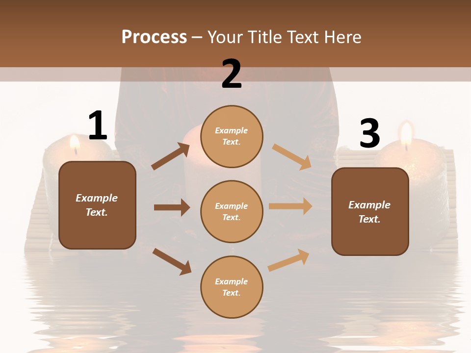 Fire Meditate Spa PowerPoint Template