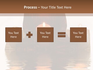 Fire Meditate Spa PowerPoint Template