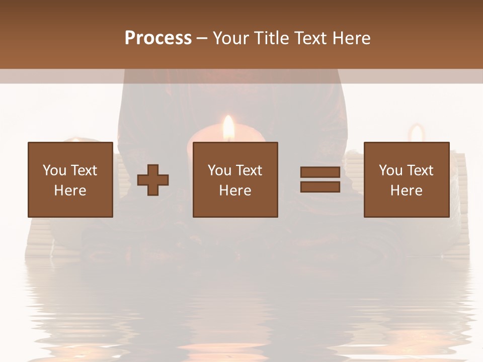 Fire Meditate Spa PowerPoint Template