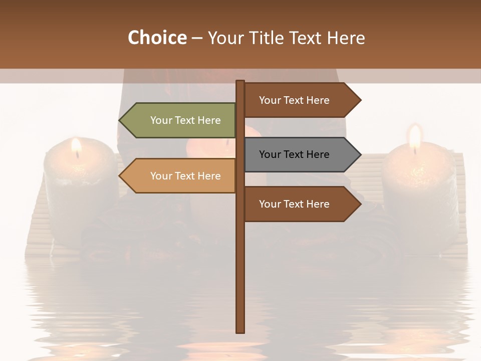 Fire Meditate Spa PowerPoint Template