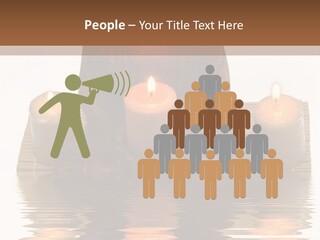 Fire Meditate Spa PowerPoint Template