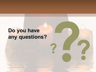 Fire Meditate Spa PowerPoint Template