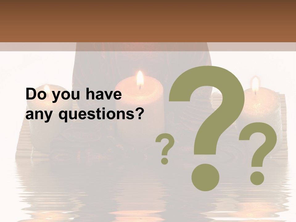 Fire Meditate Spa PowerPoint Template