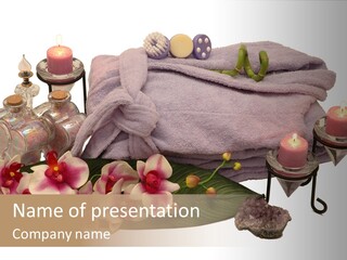 Decoration Perfume Clean PowerPoint Template