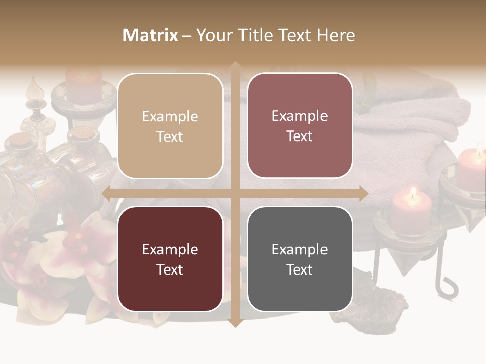 Decoration Perfume Clean PowerPoint Template