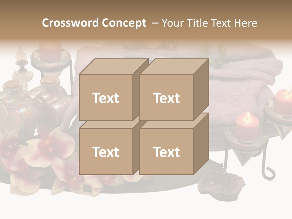 Decoration Perfume Clean PowerPoint Template