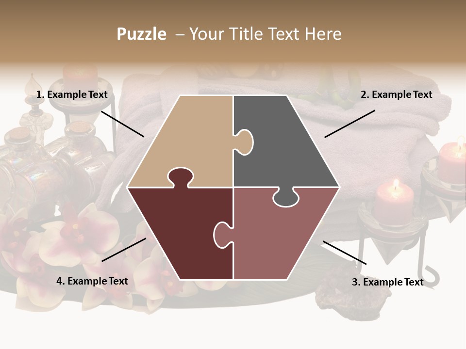 Decoration Perfume Clean PowerPoint Template