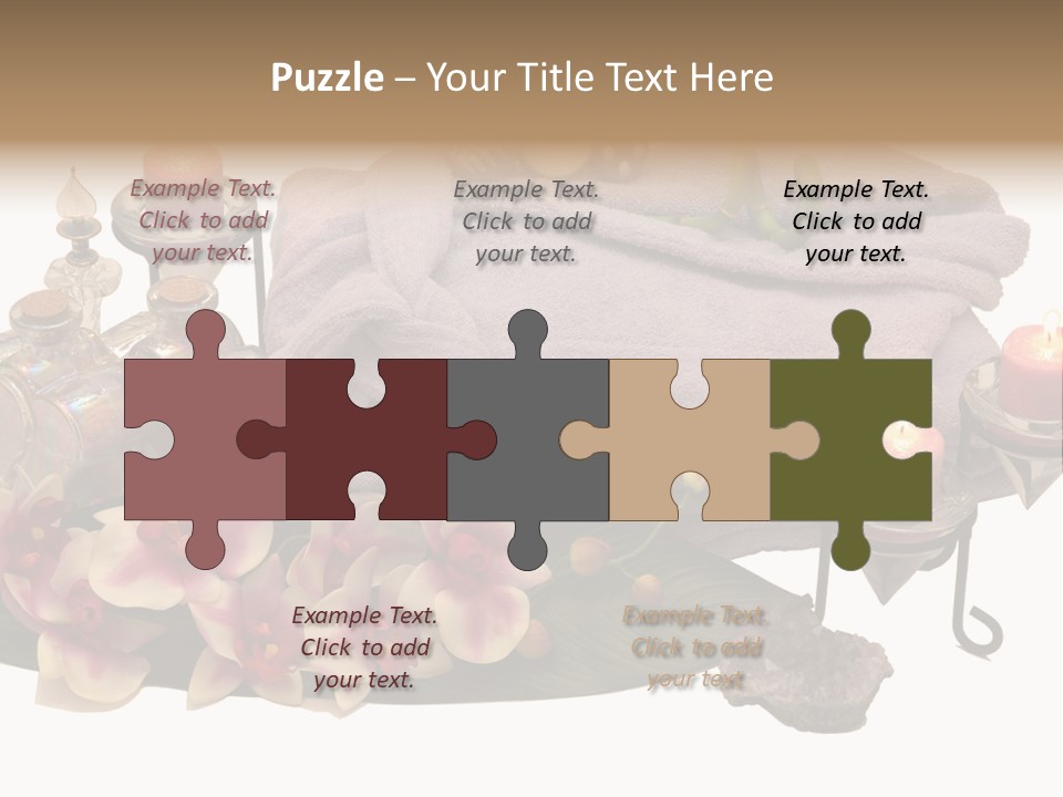 Decoration Perfume Clean PowerPoint Template