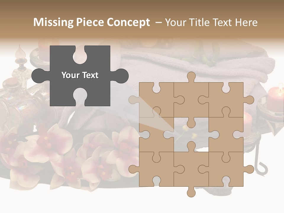 Decoration Perfume Clean PowerPoint Template