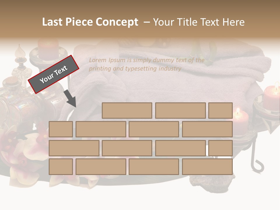 Decoration Perfume Clean PowerPoint Template