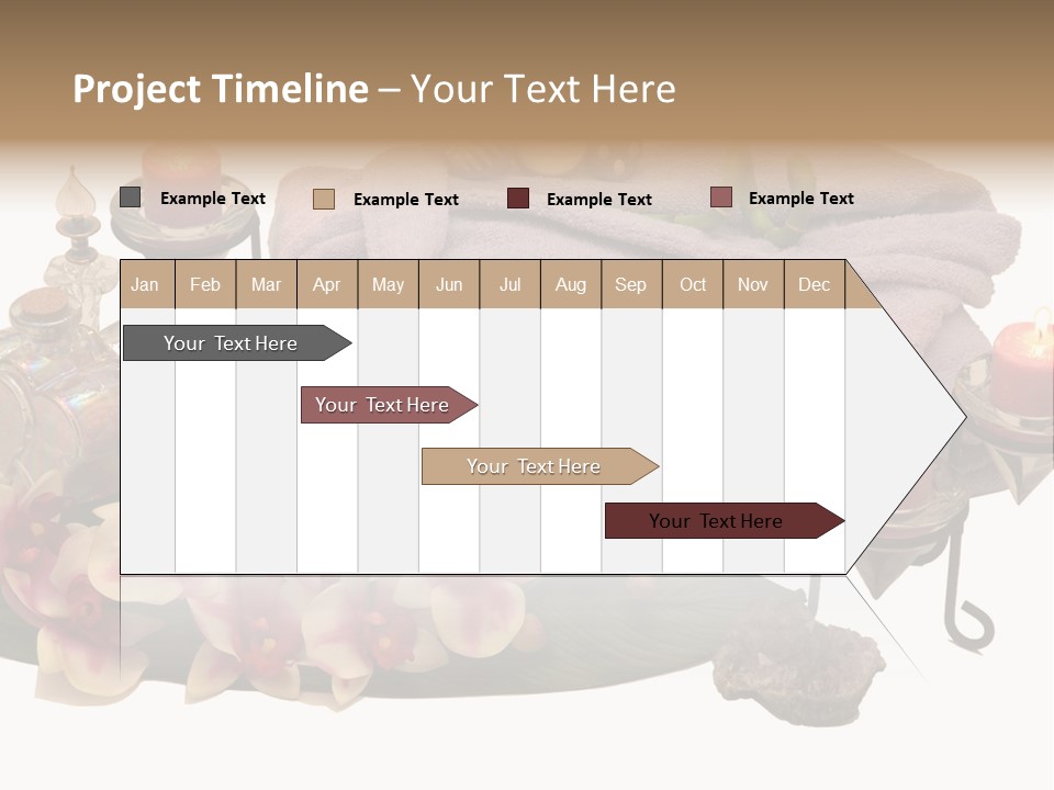 Decoration Perfume Clean PowerPoint Template