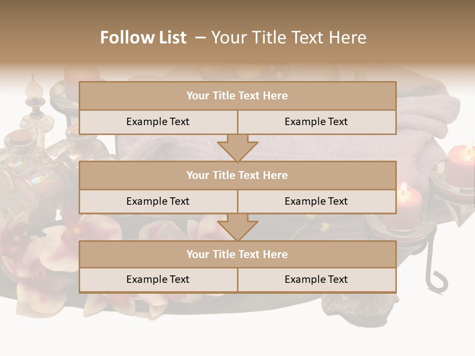 Decoration Perfume Clean PowerPoint Template