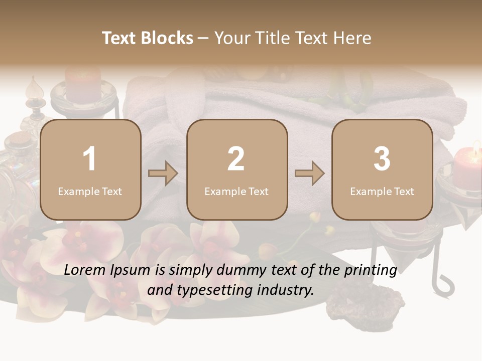 Decoration Perfume Clean PowerPoint Template