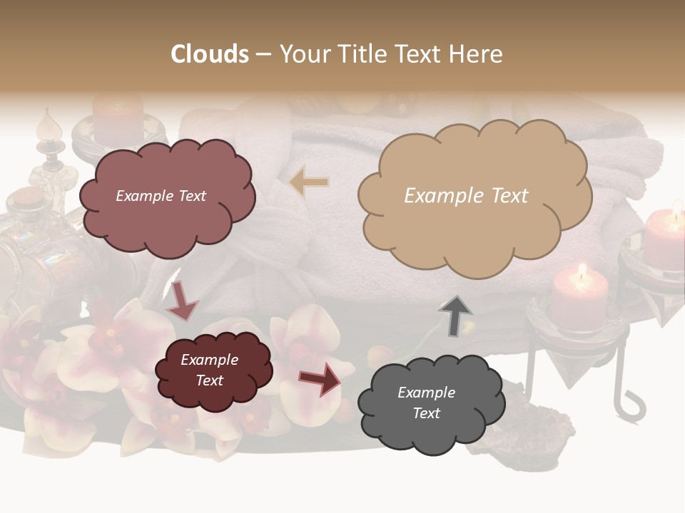 Decoration Perfume Clean PowerPoint Template