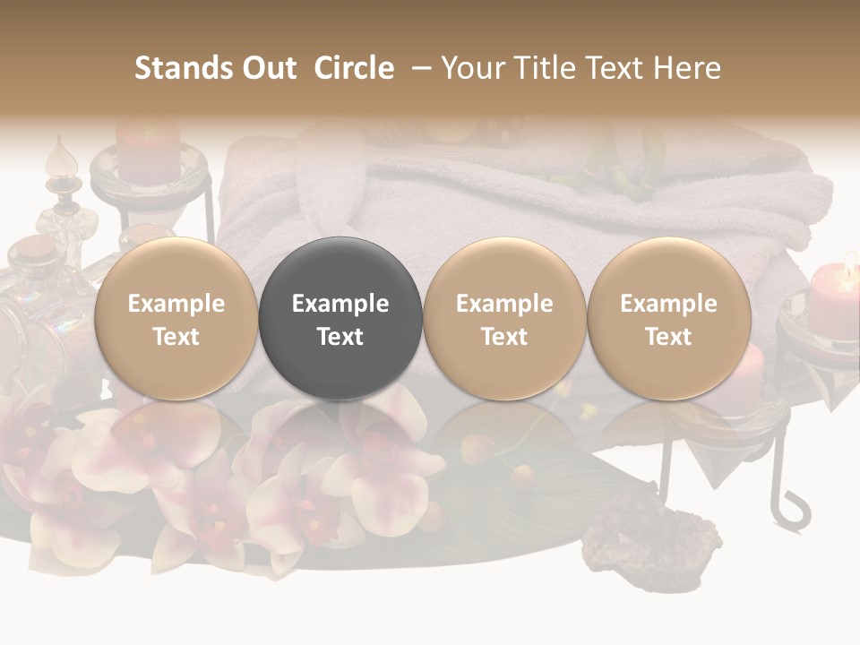 Decoration Perfume Clean PowerPoint Template