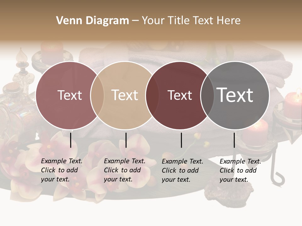 Decoration Perfume Clean PowerPoint Template