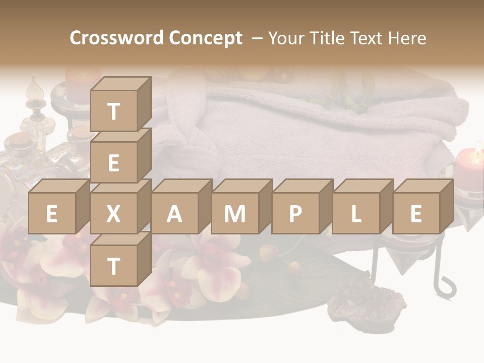 Decoration Perfume Clean PowerPoint Template