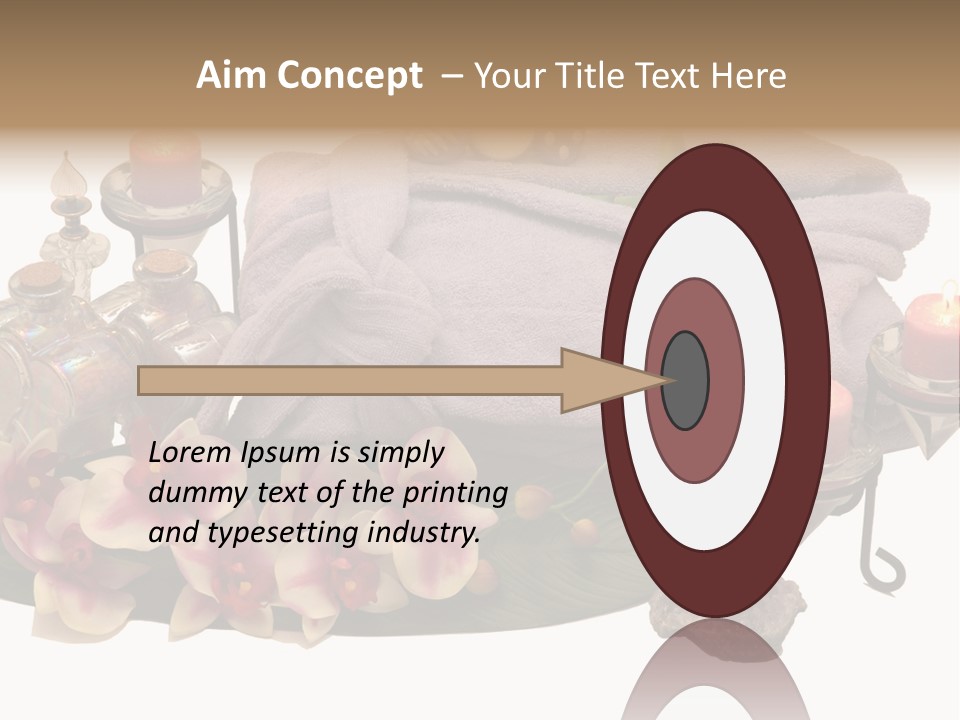 Decoration Perfume Clean PowerPoint Template