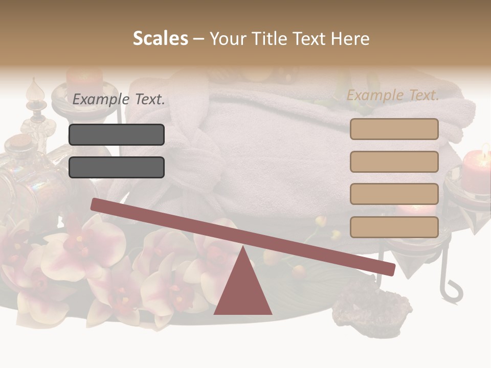 Decoration Perfume Clean PowerPoint Template