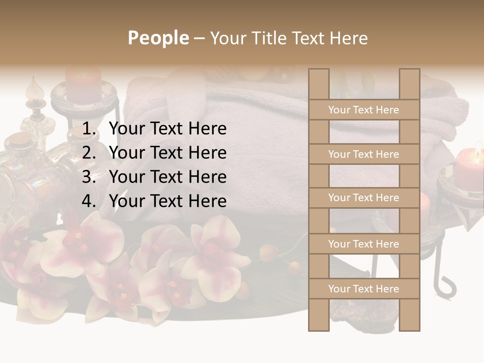 Decoration Perfume Clean PowerPoint Template