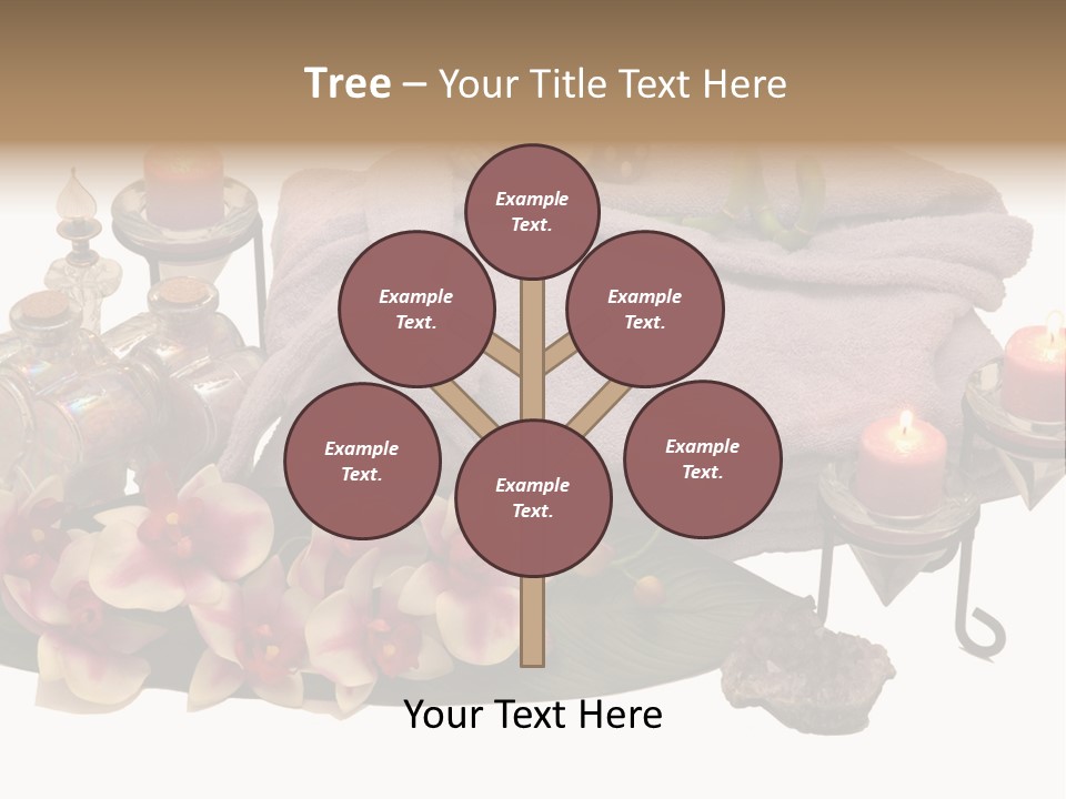 Decoration Perfume Clean PowerPoint Template