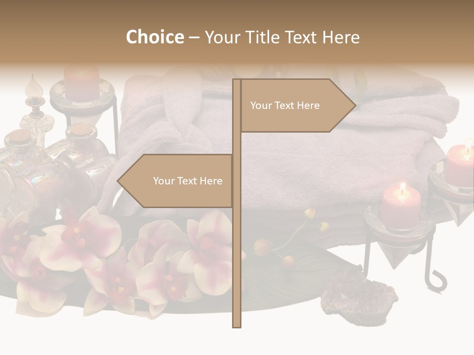 Decoration Perfume Clean PowerPoint Template