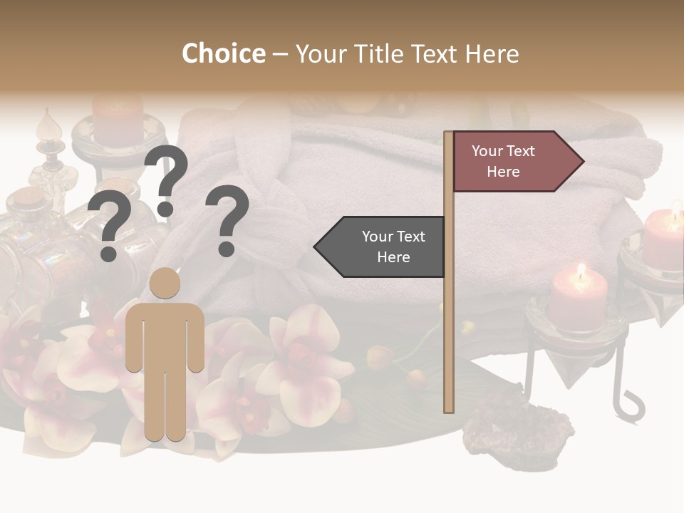 Decoration Perfume Clean PowerPoint Template
