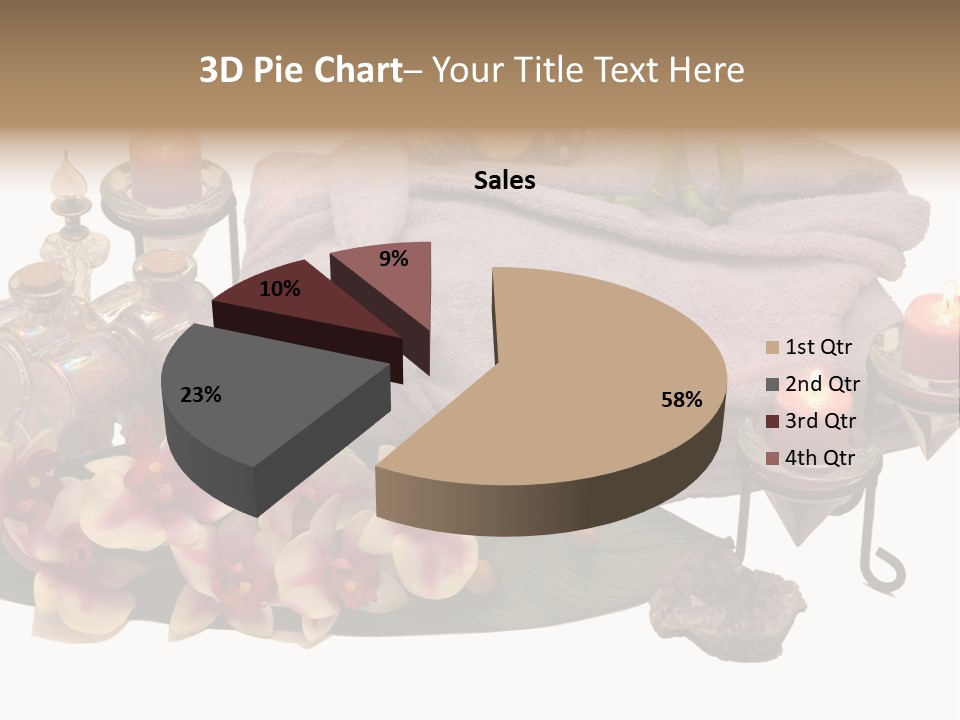 Decoration Perfume Clean PowerPoint Template