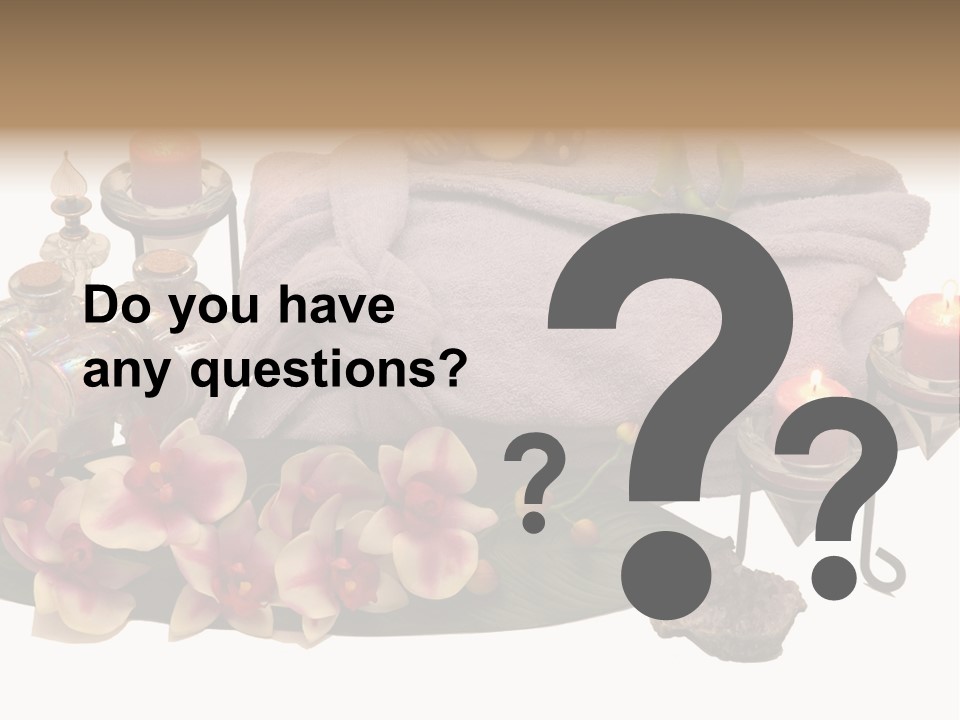 Decoration Perfume Clean PowerPoint Template