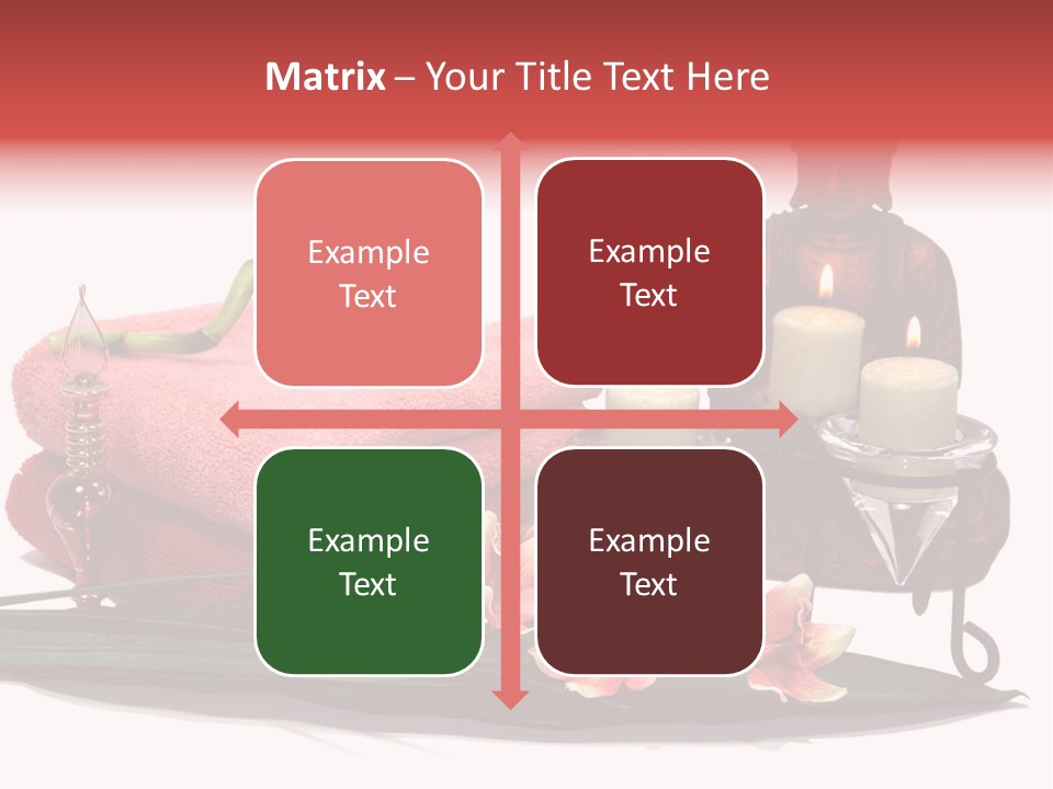 Statue Massage Tranquil PowerPoint Template