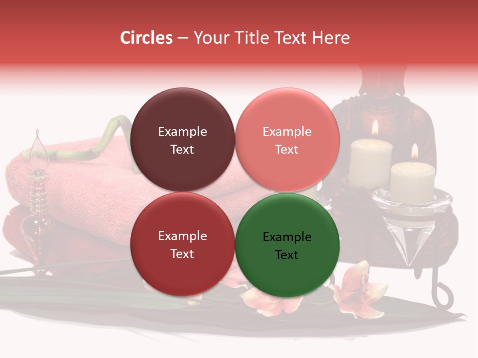 Statue Massage Tranquil PowerPoint Template