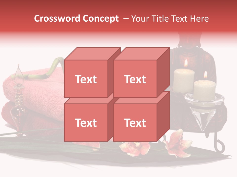 Statue Massage Tranquil PowerPoint Template