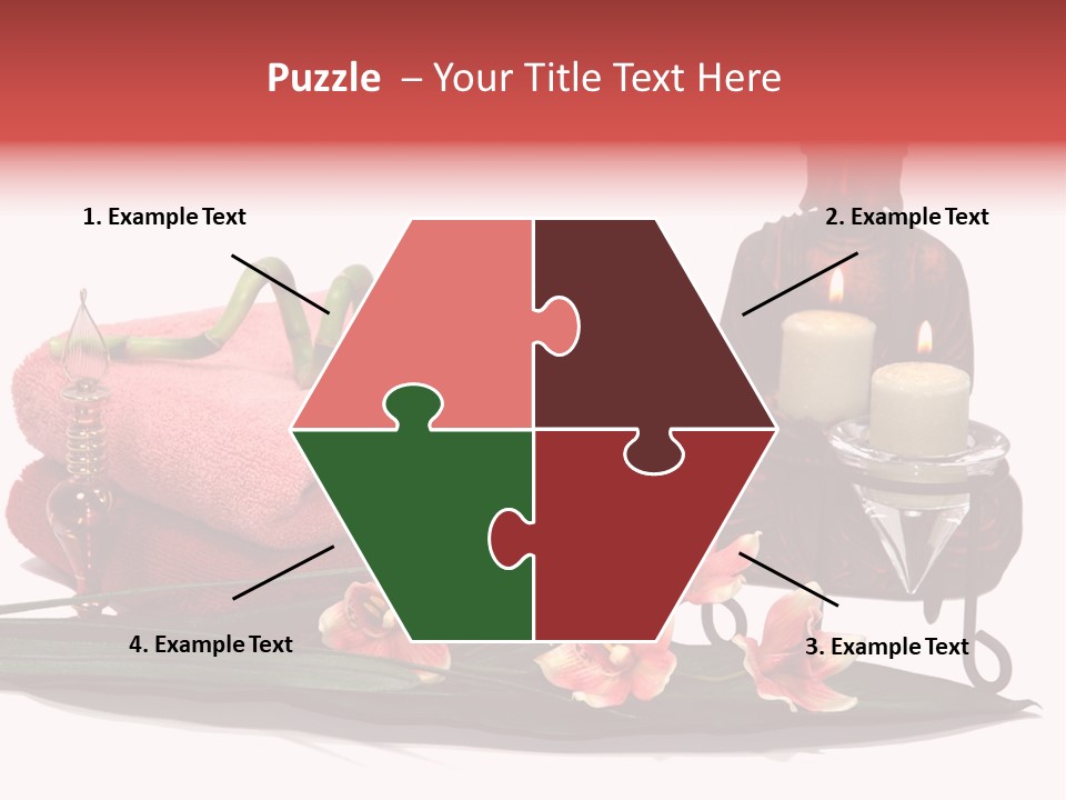 Statue Massage Tranquil PowerPoint Template